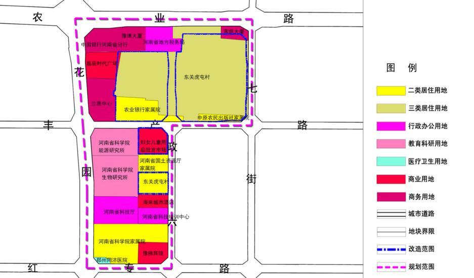 郑州 东关虎屯,东韩砦,徐砦,城中村改造规划!