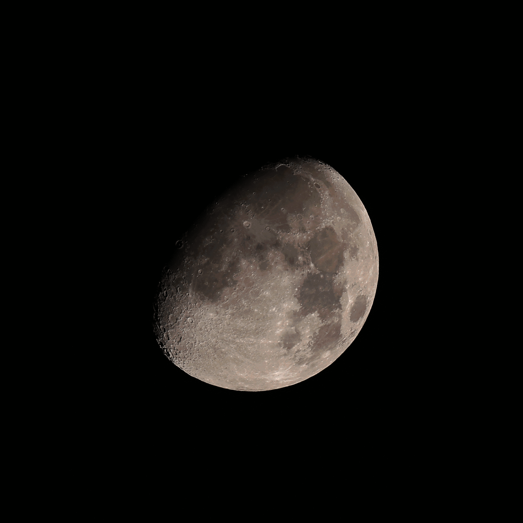 腊月初一的月亮图片图片