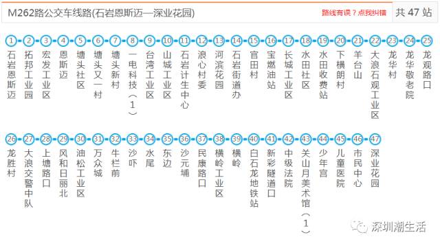 深圳45路公交车路线图图片