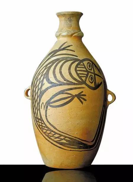 仰韶文化彩陶鱼纹图片