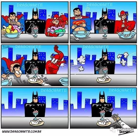 蝙蝠侠父母笑话图片