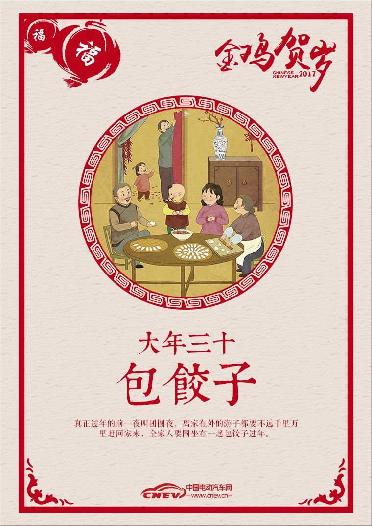 春节吃饺子的寓意图片