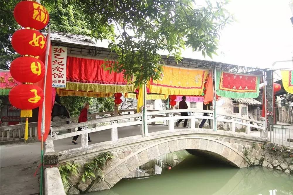 乾州古城辛女桥图片