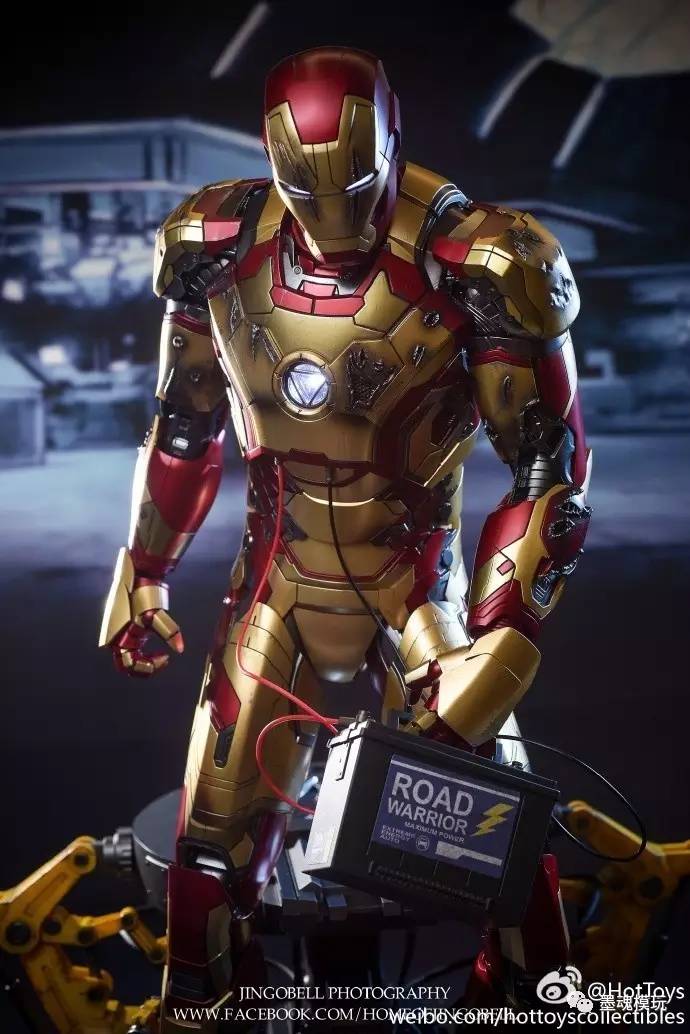 [评测 多人开箱:hottoys 1/4 钢铁侠3 mk42-qs007【普通版 qs