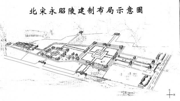 永昭陵布局图图片