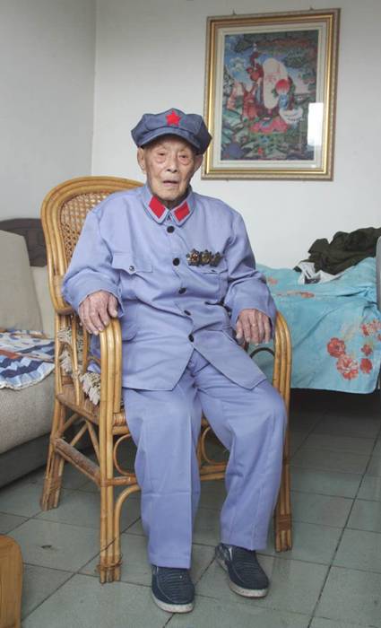 缅怀天津最年长老红军今晨离世享年107岁一辈子没脱军装
