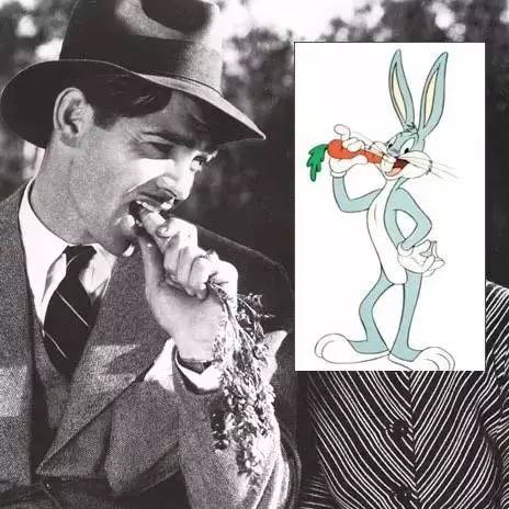 兔子戴墨镜抽雪茄图片