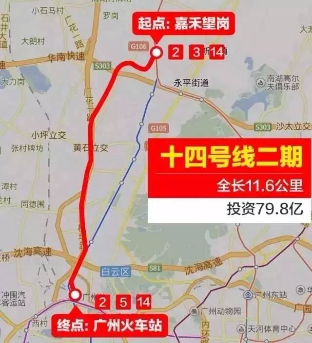 8号线北延段(白云湖-广州北站)