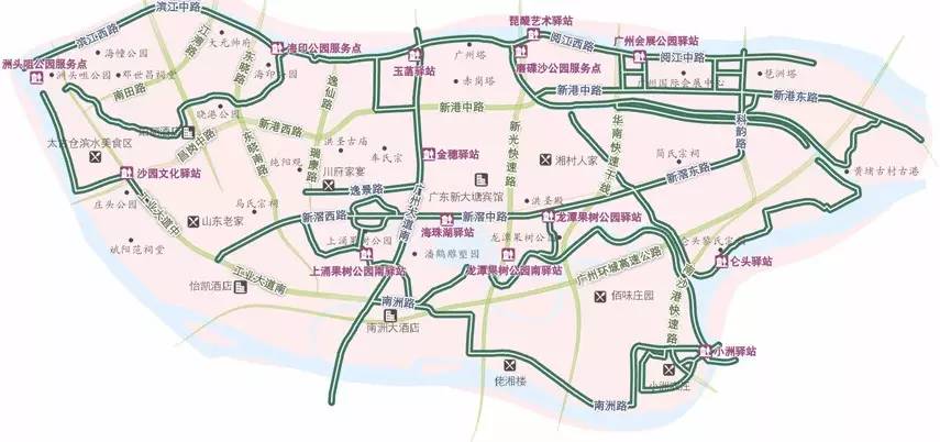 广东绿道线路图图片