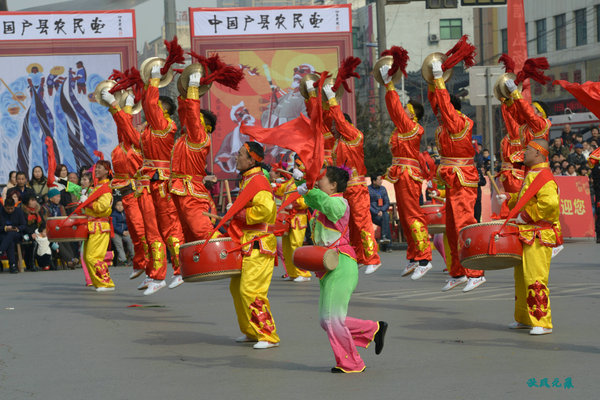 鄠邑一场雄浑柔美惊心的锣鼓社火盛宴