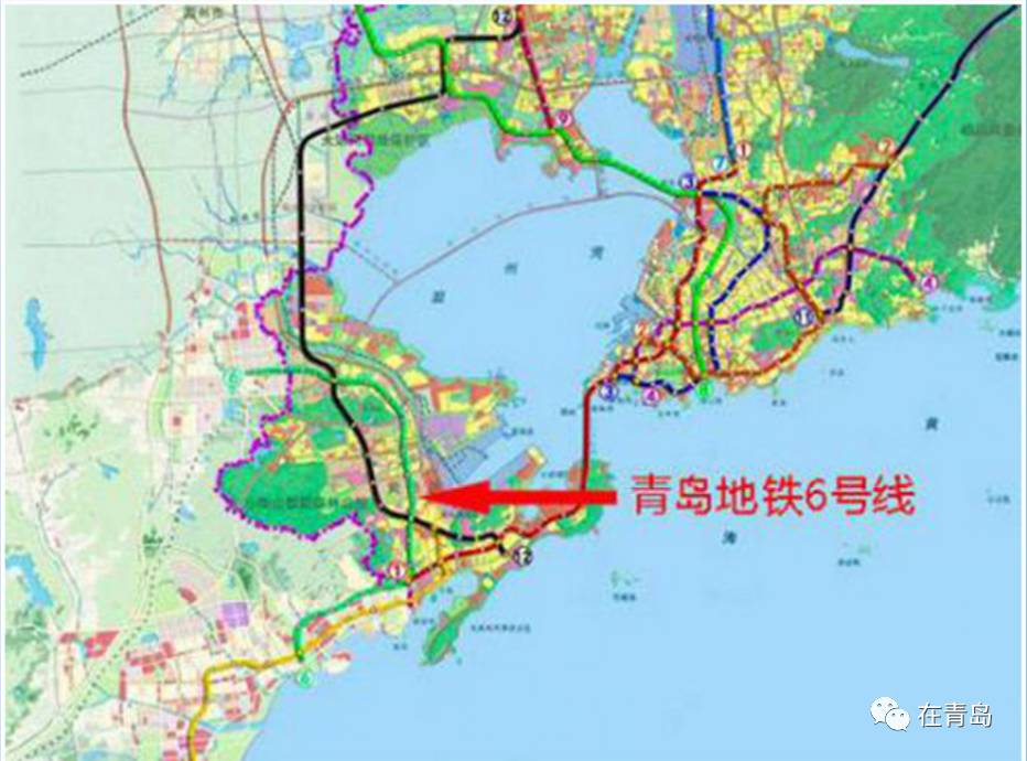青岛地铁21号线线路图图片