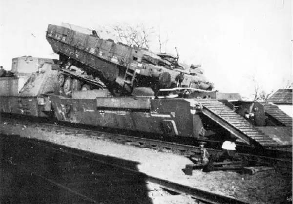 二战图库德军装甲列车战场图集多图