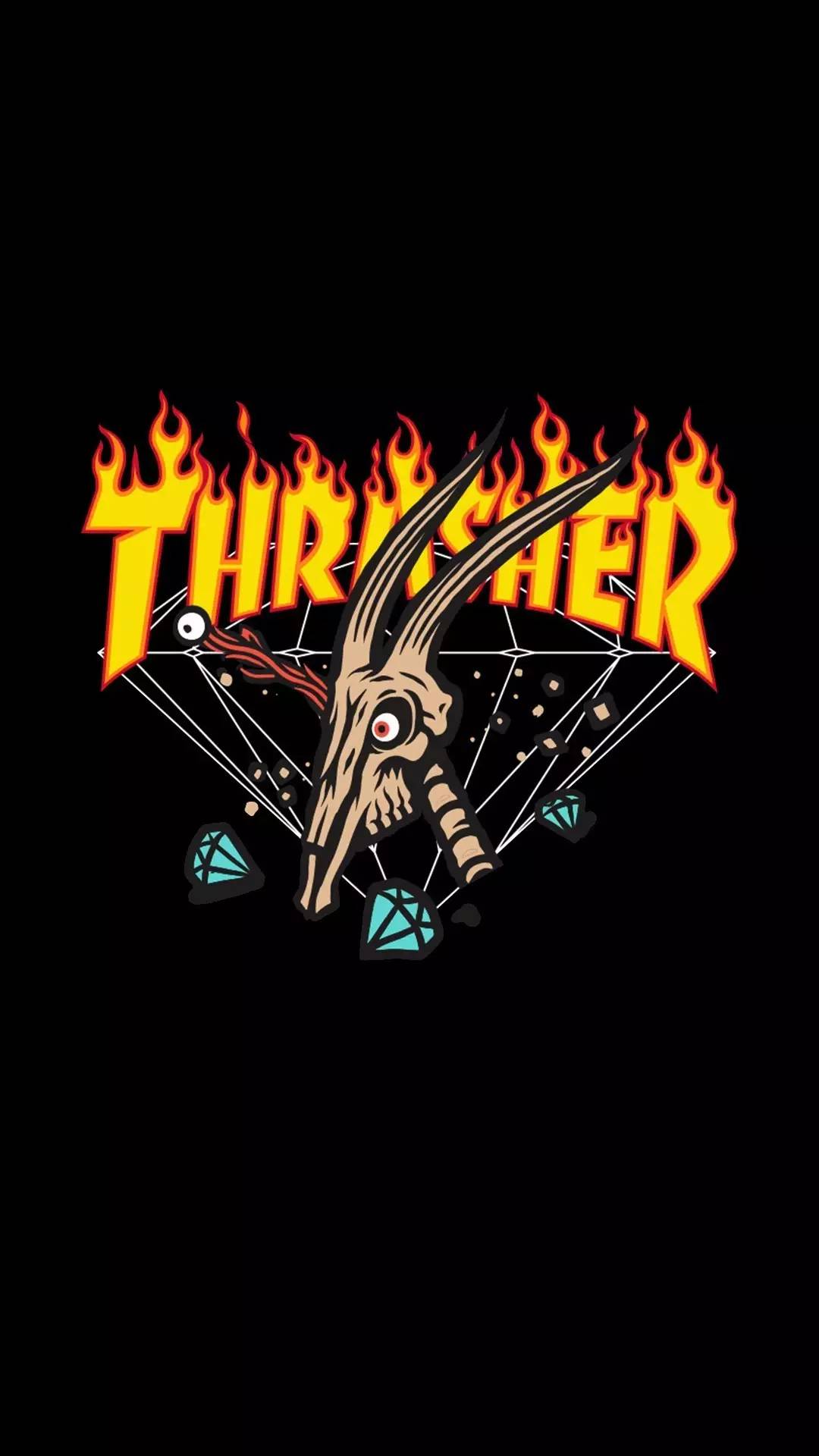 thrasher壁纸logo图片