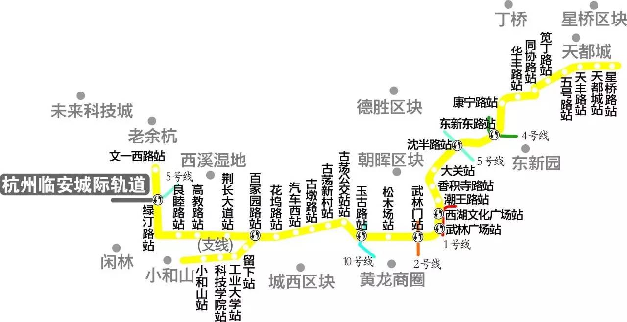 杭州3号地铁线路图图片
