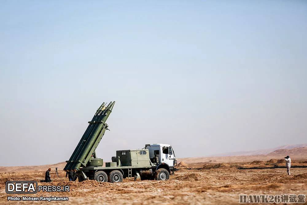 伊朗火箭炮图片