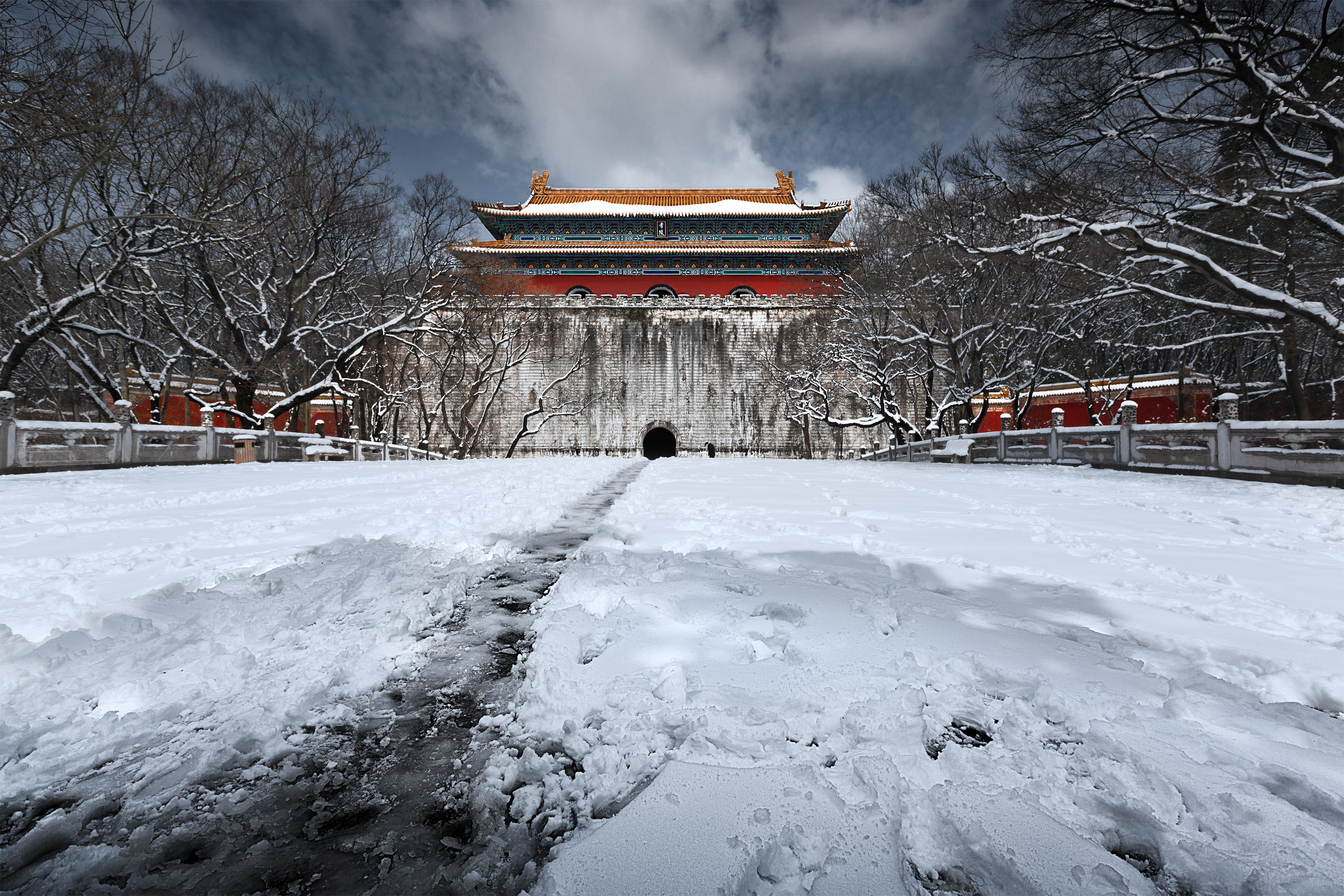南京下雪天图片图片