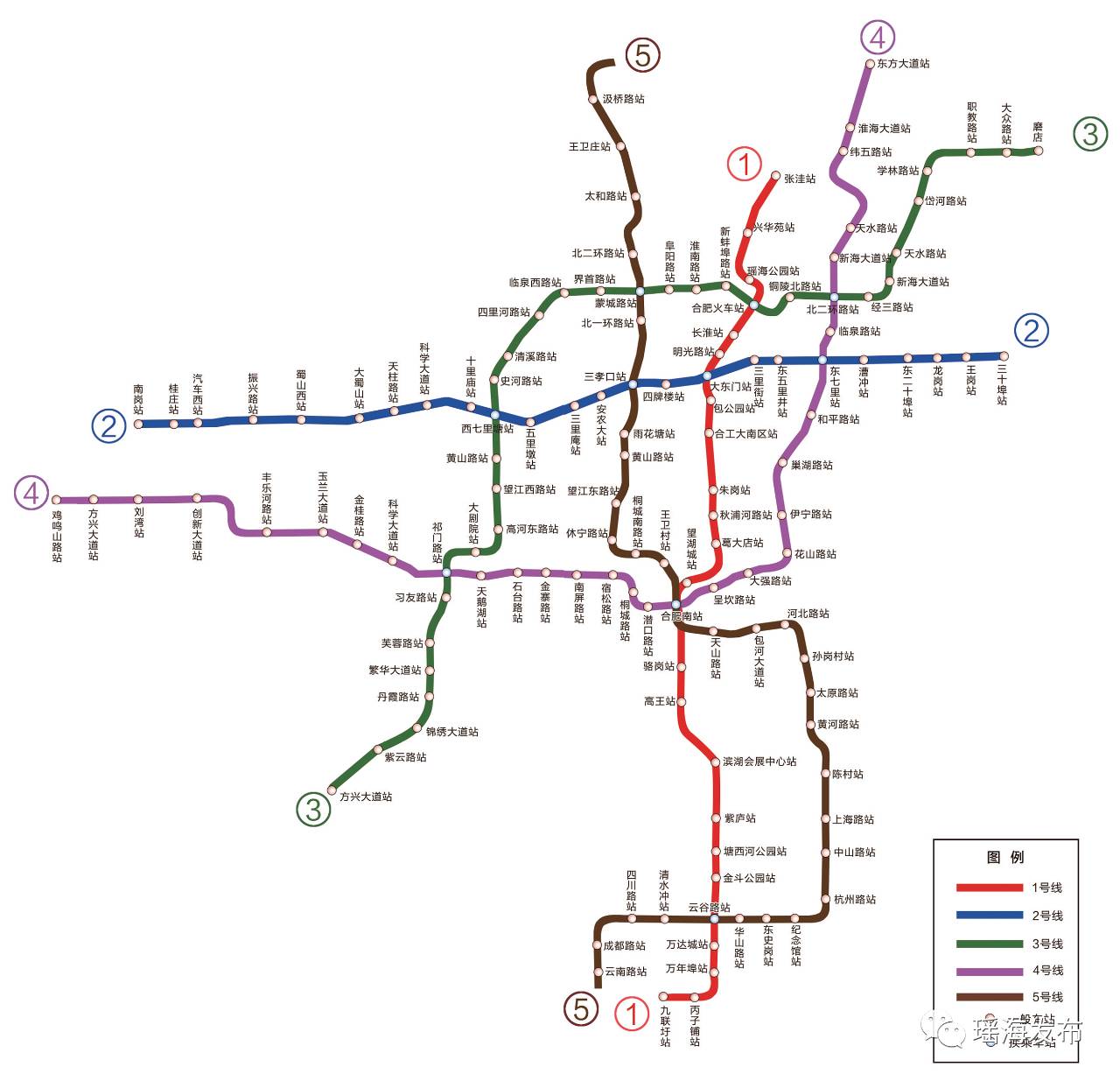 合肥地铁最新动态和规划在此,看看哪条地铁您方便乘?