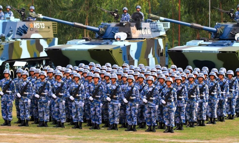 中國海軍陸戰隊強勢擴軍,軟肋竟是05式兩棲戰車?