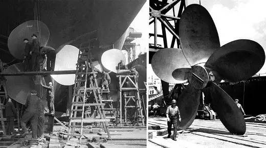 泰坦尼克号螺旋桨图片