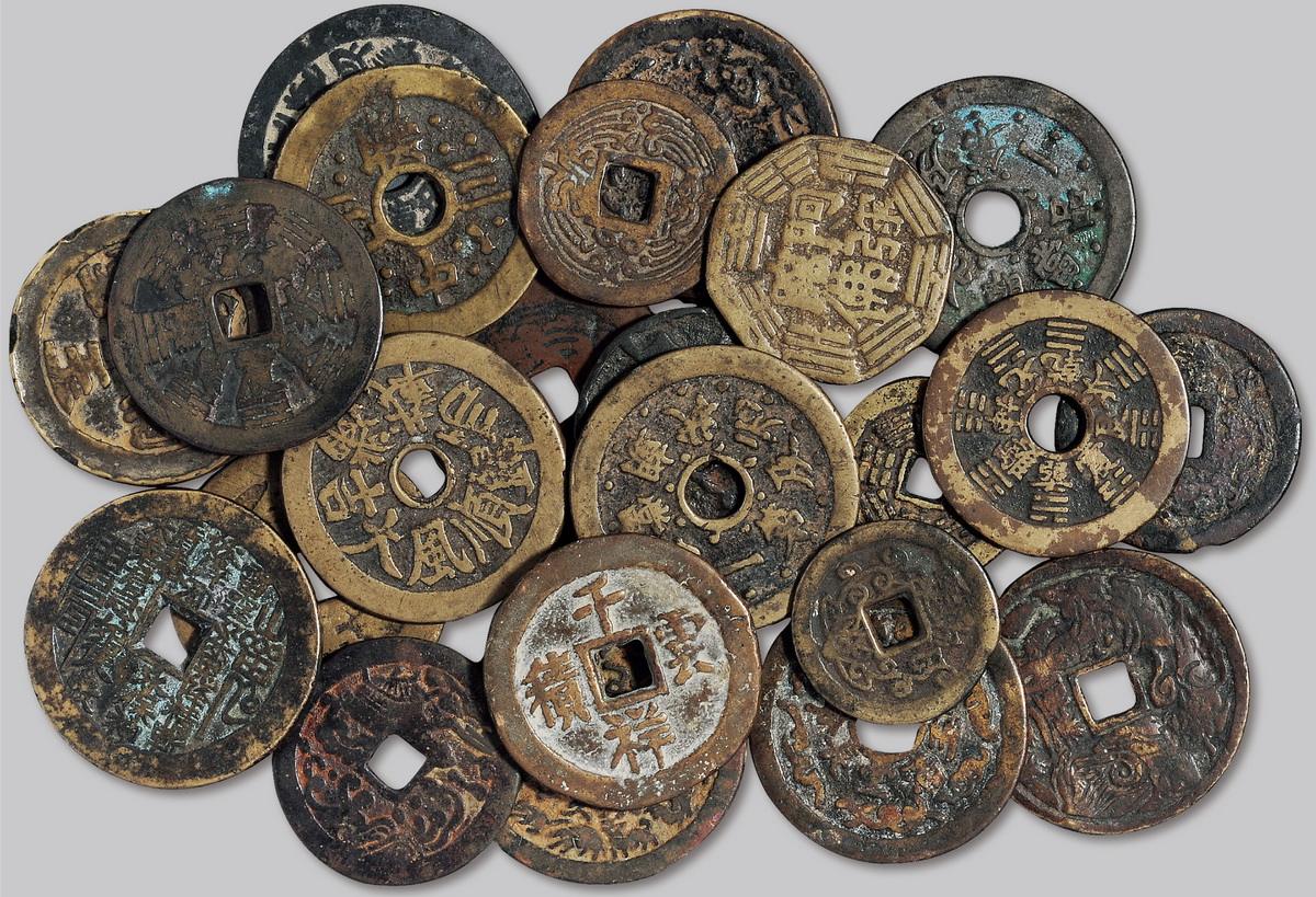 古代钱币图片大全图案图片