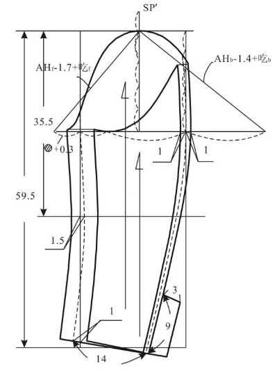 男裝結構設計(下):西服,唐裝,燕尾服