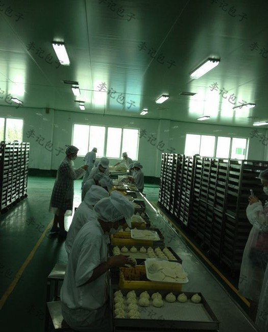 上海巴比馒头工厂参观照片