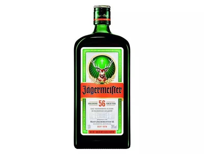 药草味:野格力娇酒(圣鹿(jagermeister)