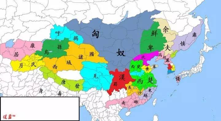 【史海钩沉】中华5000年疆域变迁图
