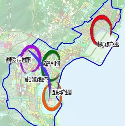长乐滨海新城规划图图片