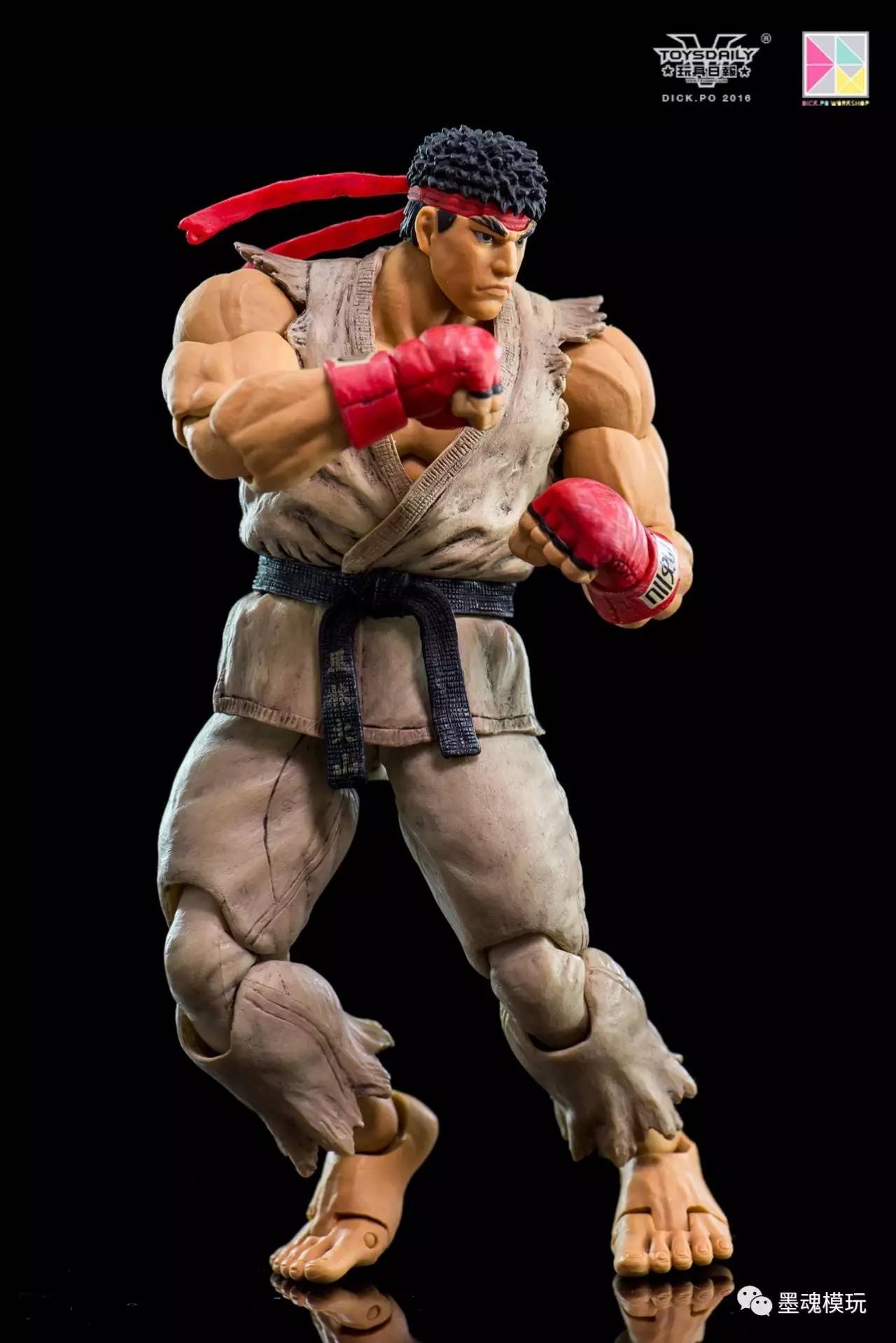 【到货美图】storm toys 1/12比例 街头霸王 ryu 可动人偶【三