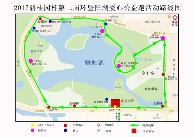 暨阳湖生态园地图图片