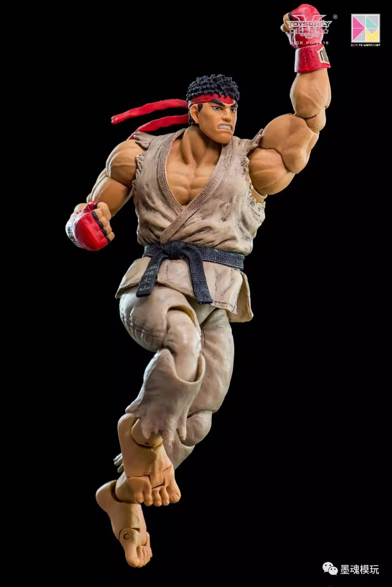 【到货美图】storm toys 1/12比例 街头霸王 ryu 可动人偶【三