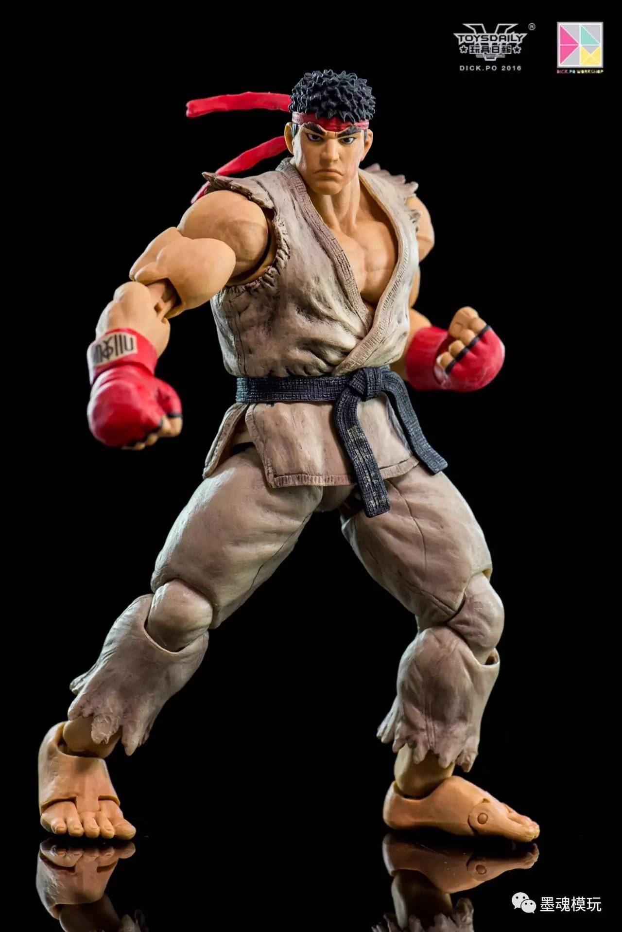 【到货美图】storm toys 1/12比例 街头霸王 ryu 可动人偶【三