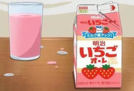 坂田银时的草莓牛奶图片