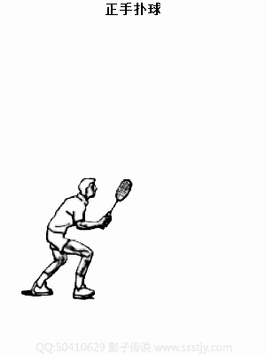 羽毛球击球动态图图片