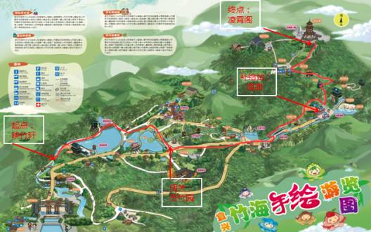 宜兴森林公园地图图片