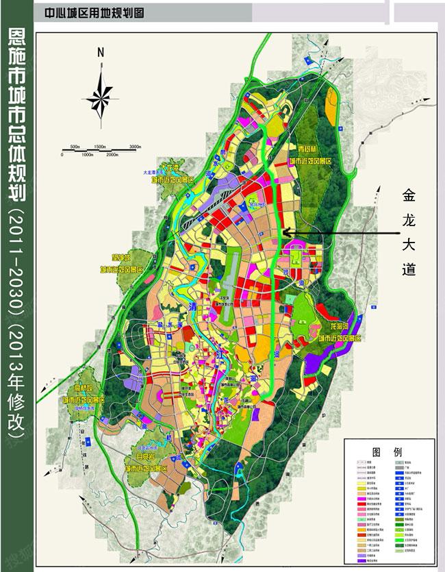 纵观整个区域,州城将道路规划为六纵五横三环的基本结构,而金龙大道