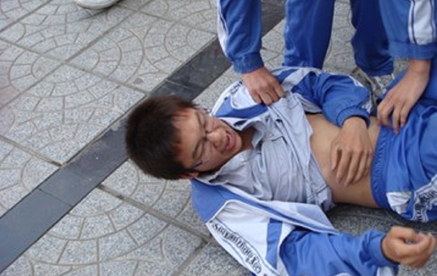 漳平三中学生打架图片