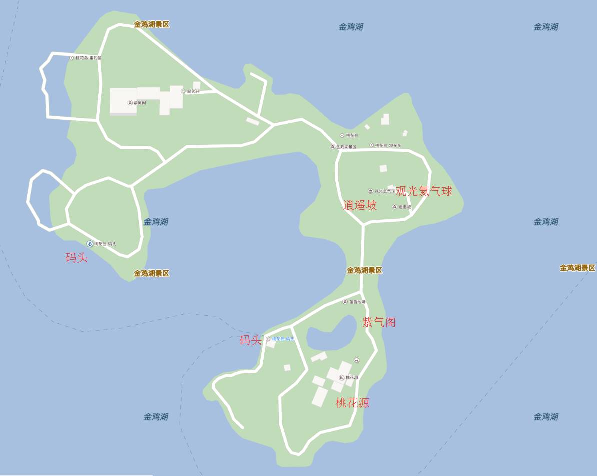 金鸡湖地图攻略图片