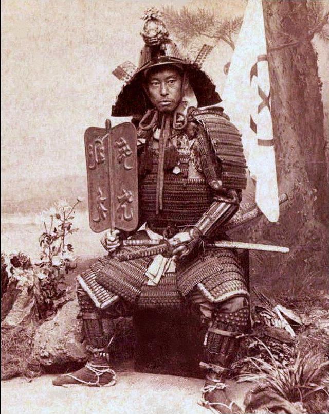 日本武士骑兵图片
