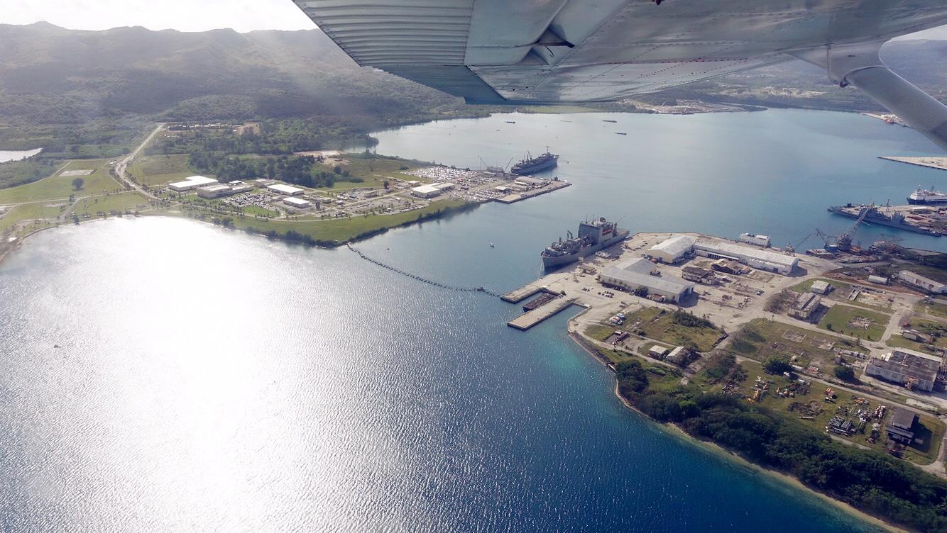 在關島挑戰自駕飛機上天還可高空俯瞰美軍基地