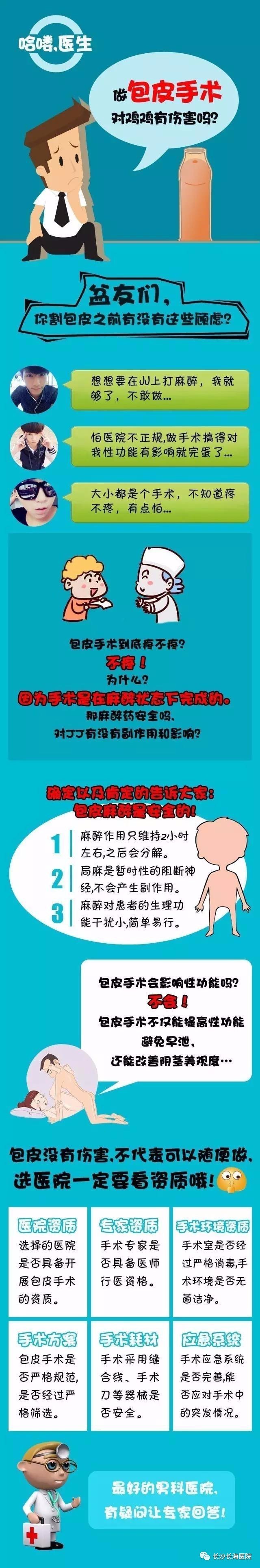 做包皮手術對丁丁有傷害嗎?