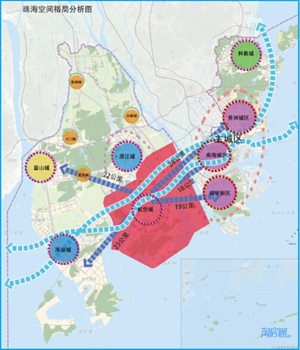 珠海保税区规划图图片