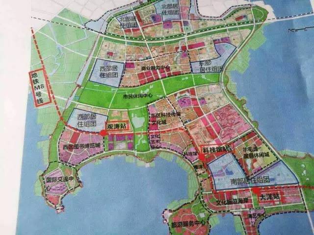 青岛高新区规划图高清图片