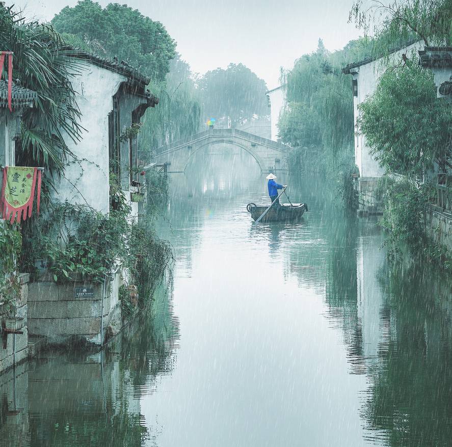 太湖县烟雨江南图片