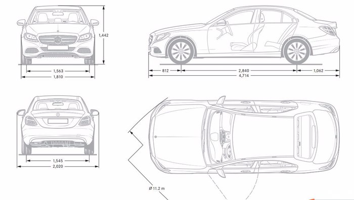 北京奔驰4s店新款c级和e级价格 尺寸 配置对比【汽车时代网】