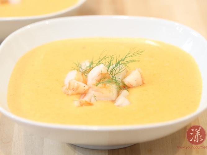 【漾漾美味】最好吃的法式鲜虾浓汤 shrimp bisque