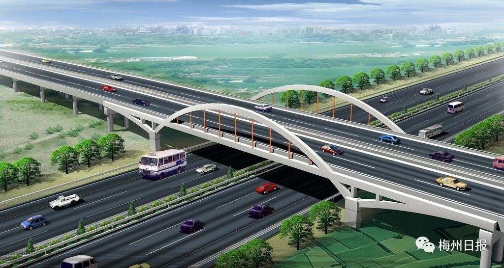 分离式交交桥跨线桥就是指两条道路交叉时,采用桥梁型式上跨另一道路