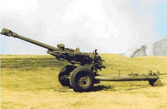 美式105毫米榴弹炮图片