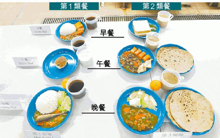 香港监狱的伙食图片